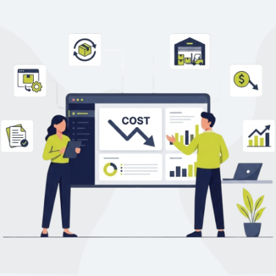 eCommerce cost reduction, distributors, operational savings