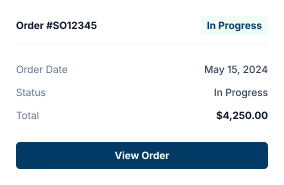 Order & Status Visibility​