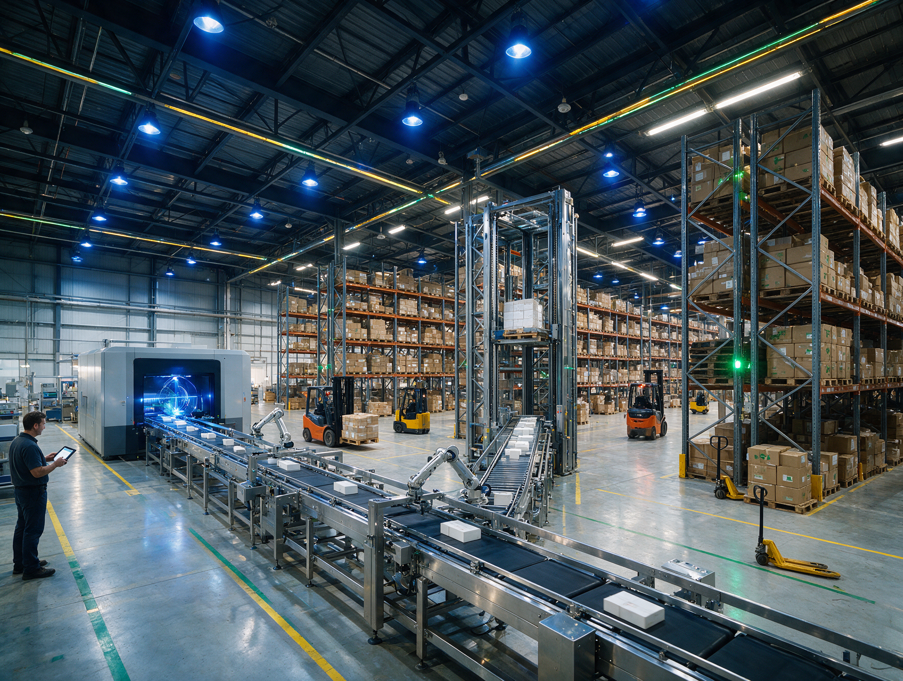Complex manufacturing and distribution facility operations supported by Sage X3